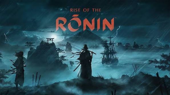 Volt Ronin futuristic neon slicing game scene